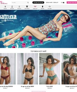 Theme wordpress bán bikini