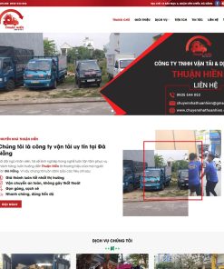 Theme wordpress dịch vụ chuyển nhà