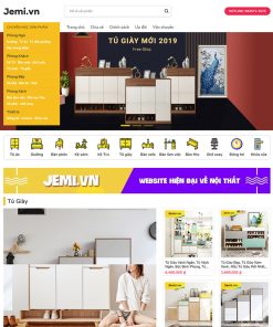 Theme wordpress flatsome bán đồ gỗ