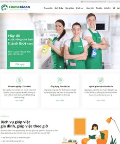 Theme WordPress dịch vụ dọn nhà