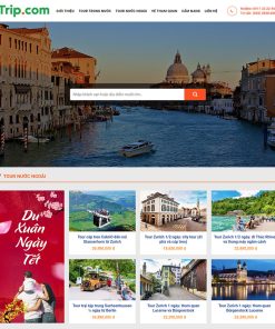 Theme wordpress bán tour du lịch 010