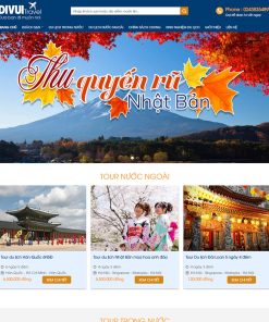 Mẫu web du lịch 03