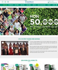 Theme WordPress dược phẩm 03