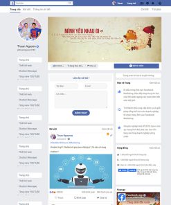 Theme wordpress Facebook