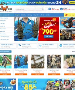 Theme wordpress bán hải sản