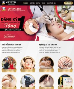 Theme wordpress flatsome khóa học phun xăm