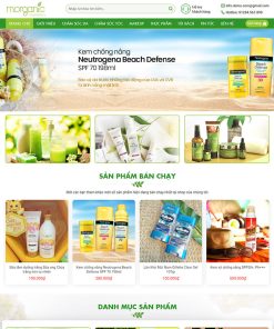 Theme wordpress mỹ phẩm 07