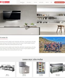 Theme wordpress bán thiết bị bếp