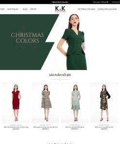 Theme wordpress flatsome thời trang 02