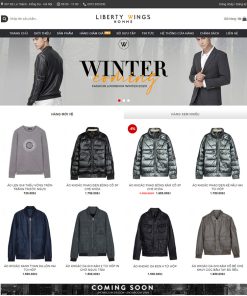 Theme wordpress flatsome thời trang 03