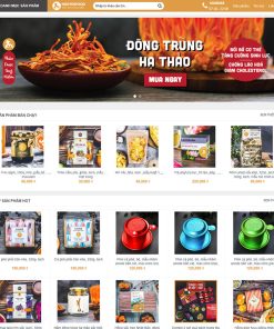 Theme wordpress thực phẩm 03