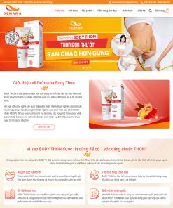 Theme wordpress bán thực phẩm chức năng 02