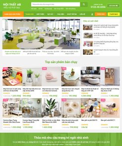 Theme wordpress flatsome trang trí 01