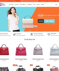 Theme WordPress bán túi xách